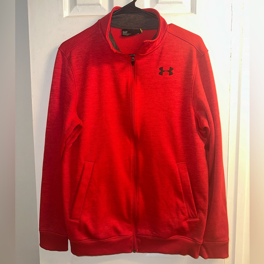 Under Armour Red Full-Zip‎ sweater